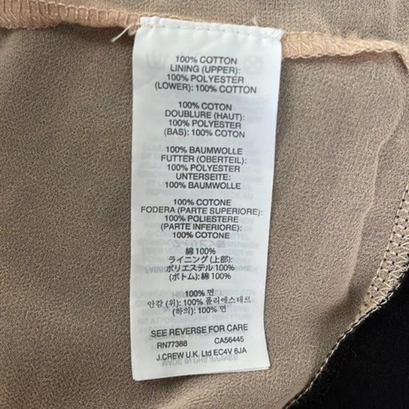 J. Crew Black Ruffle Sleeveless Tank Blouse Double Layer Flowy Chic - Picture 7 of 9